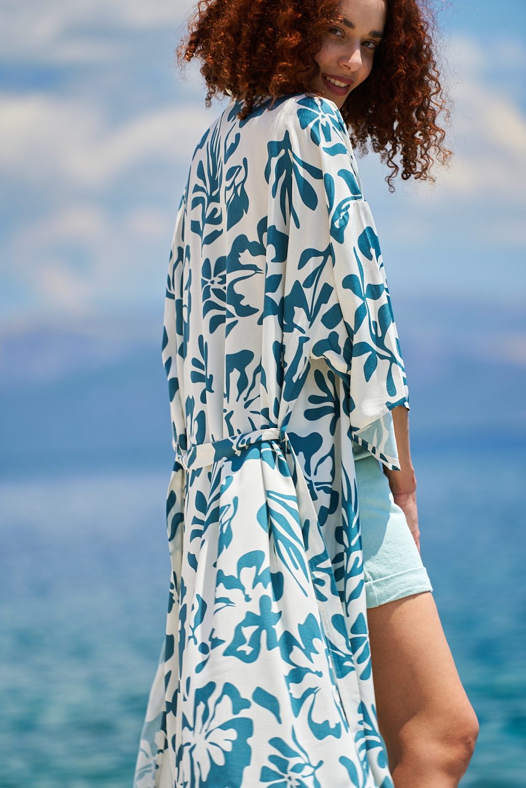 Amorgos Maxi Kimono by KOKKOSAMMOU