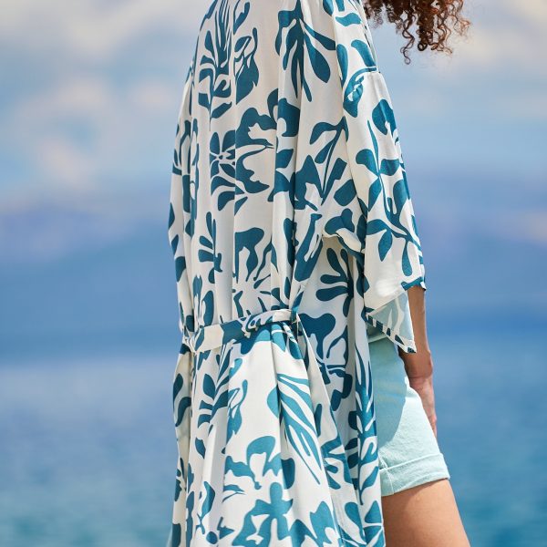 Amorgos Maxi Kimono by KOKKOSAMMOU